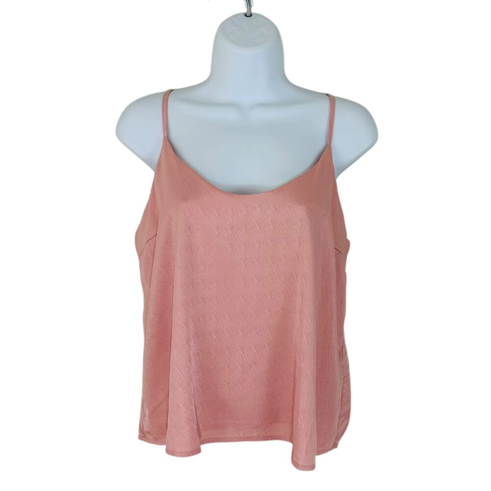 Koko + Mason Women's Size S Adjustable Straps Blush Camisole Top NEW